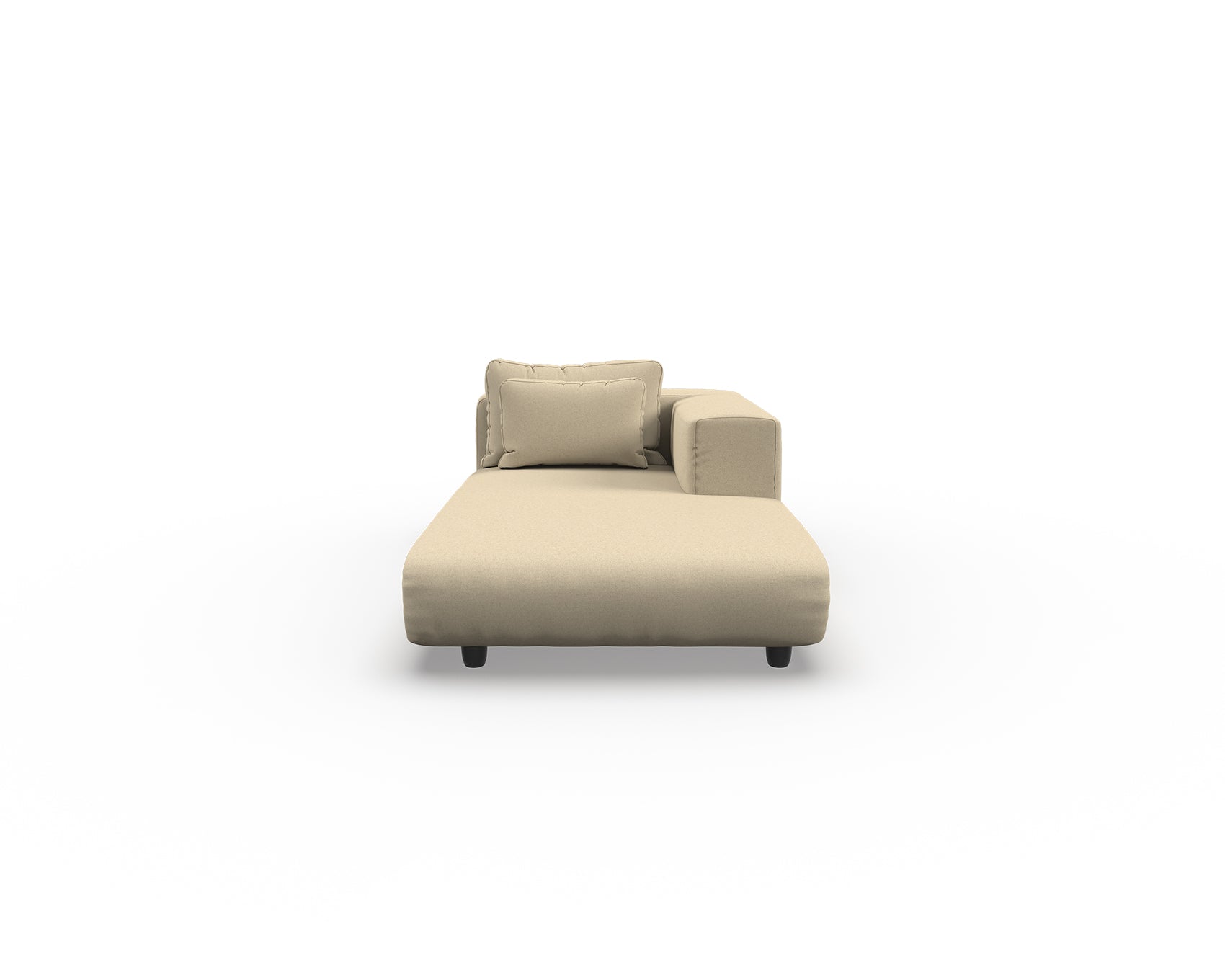 Plum Sofa Right Chaise (XL)
